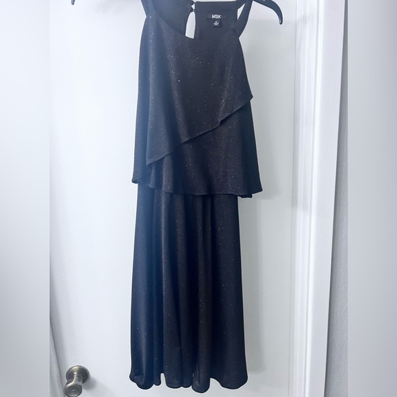 *** WEDDING GUEST - LITTLE BLACK COCKTAIL DRESS*** WOMENS SIZE 14*** MSK *** - Picture 1 of 4